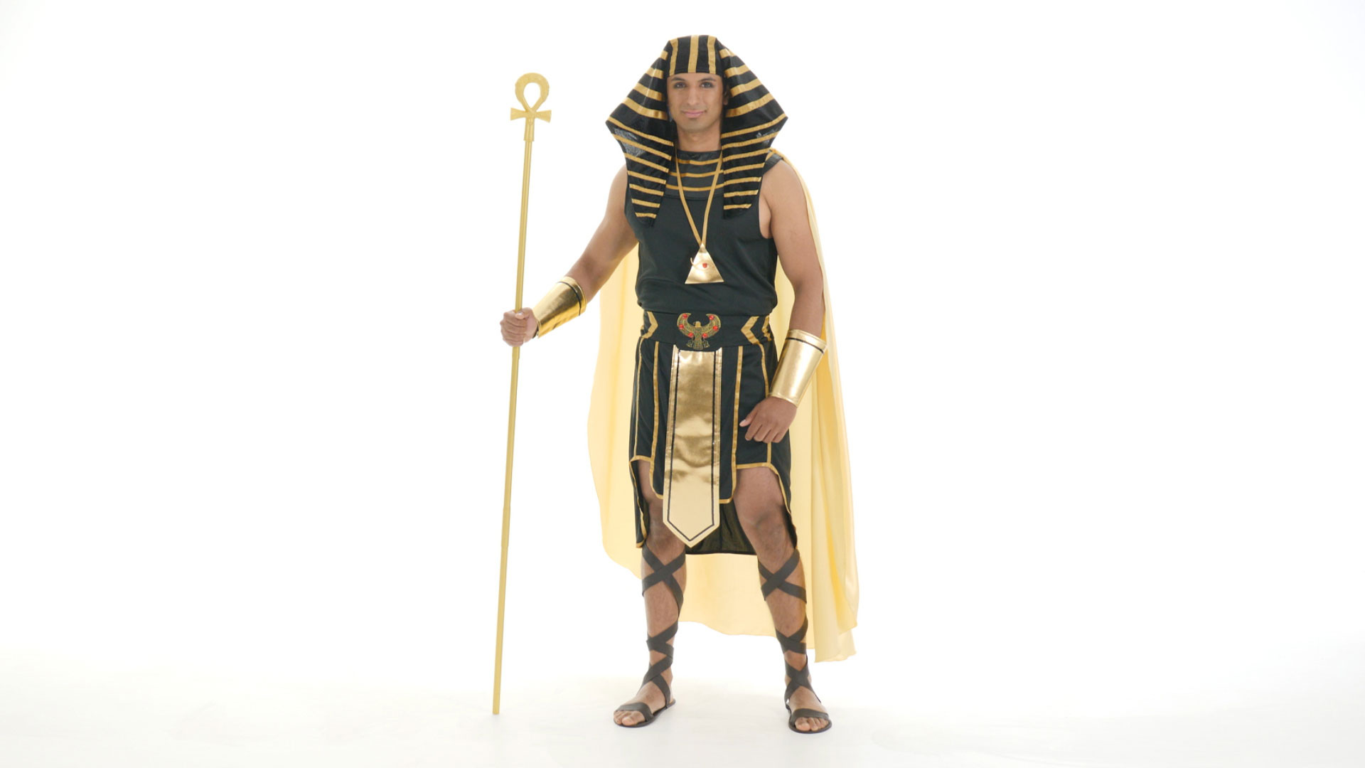 You'd better bow down when the King of Egypt enters the room. You'll be the ultimate ruler when you're dressed in this costume.
